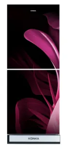 2-Door, Bottom Freezer, 3D with Glass Mirror KRB-325VB-GM