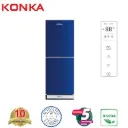 KONKA Refrigerator-KRT-282EGB-Blue with Spot, Upper Freezer, Electronics Control with Digital Display (282 LTR)