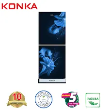 KONKA Refrigerator-KRT-282GB-Purple-Wishbone, Upper Freezer (282 LTR)