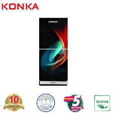 KONKA Refrigerator-KRB-200GB-2-Door, Bottom Freezer (200 Ltr) Light Dark with Shade