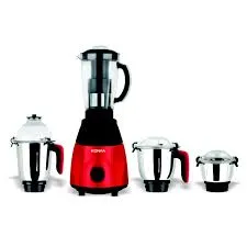 KONKA Turbo Pro Mixer Grinder 4 Jar (1000 Watt)- Red