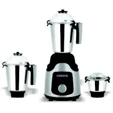 KONKA Master Chef Mixer Grinder 3 Jar (1200 Watt)- Grey