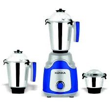KONKA Master Chef Mixer Grinder 3 Jar (1200 Watt)- Blue