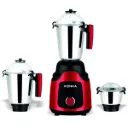 KONKA Master Chef Mixer Grinder 3 Jar (1200 Watt)- Red