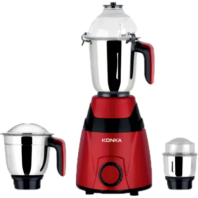 KONKA Jaguar Mixer Grinder (750 Watt)- Red