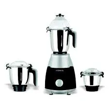 KONKA Turbo Plus Mixer Grinder 3 Jar (1000 Watt)- Grey