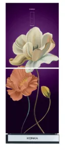 KONKA Refrigerator-KRT-165GB-3D Purple Magnolia Upper Freezer (165 Ltr)