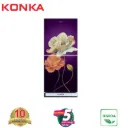 KONKA Refrigerator-KRT-200GB-3D Purple Magnolia-2-Door, Upper Freezer (200 Ltr)