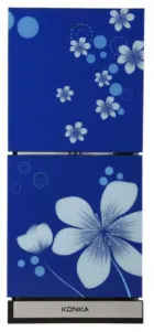 KONKA Refrigerator-KRB-230GB-Blue Delphinium-2-Door, Bottom Freezer (230 Ltr)