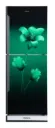 KONKA Refrigerator-KRB-270EVB-3D Green Lily, Bottom Freezer, with Digital Display (270 LTR)