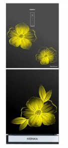 KONKA Refrigerator-KRT-282GB-Glass Mirror, Upper Freezer (282 LTR)