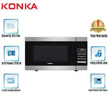 KCED309WDB-F KONKA MICROWAVE WITH AIR FRYER (30 LITER)