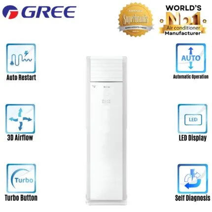 Gree Floor Standing Air Conditioner-GF-60XTS410(5.0 TON)
