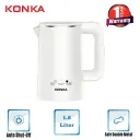 KONKA ELECTRIC KETTLE-1500W 1.8 LTR KEKLW-18J (WH)